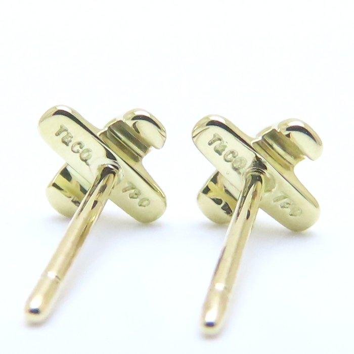 TIFFANY&Co.（ティファニー） クロスステッチ ピアス K18YG イエロー
