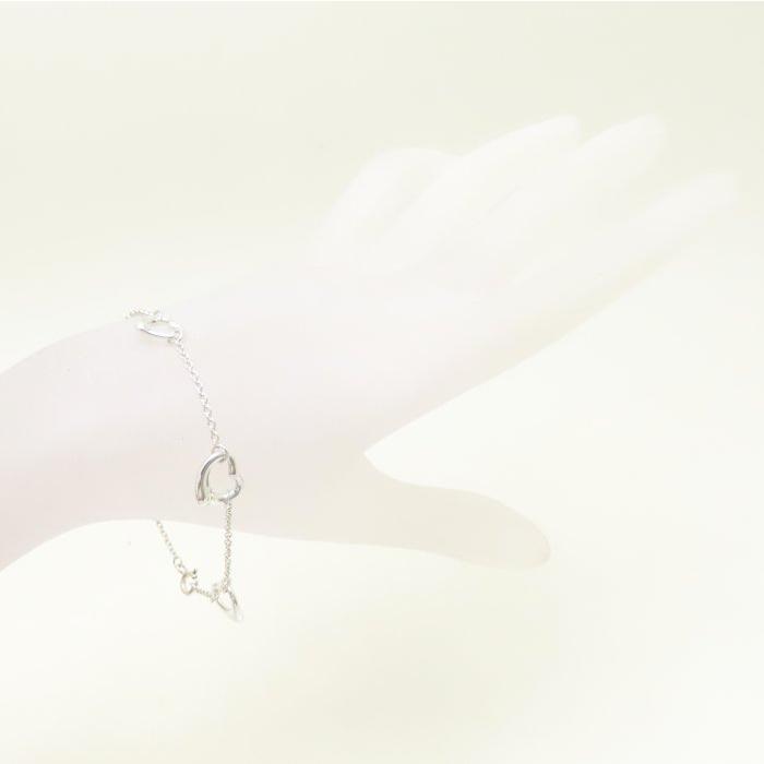 TIFFANY&Co.（ティファニー） オープンハート ブレスレット 5モチーフ