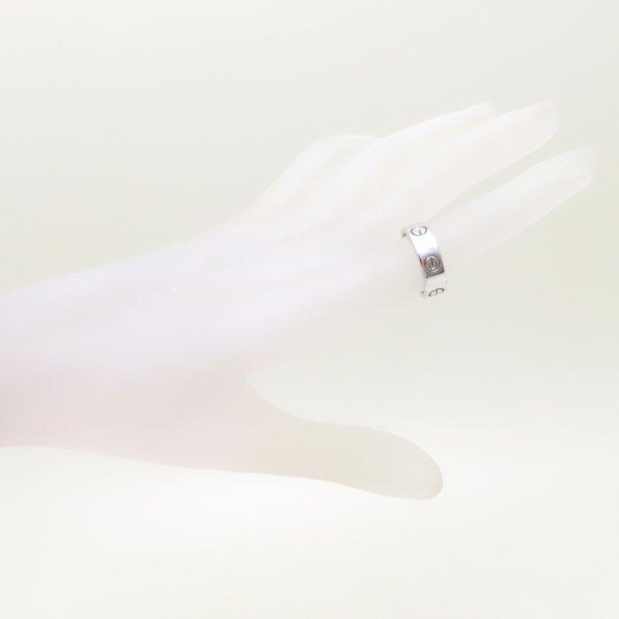 Cartier CARTIER カルティエ ラブ リング 指輪 #49 8.5号 K18WG  