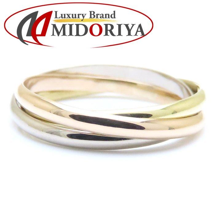 4℃ ヨンドシー 3連 リング 指輪 12号 K18スリーカラーゴールド/293799  