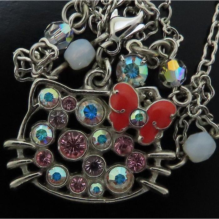 ハローキティ×ANNA SUIコラボ　ネックレス　　ストラップ2006年　美品 ハローキティ×ANNA SUIコラボ ネックレス ストラップ2006年 美品 ANNA