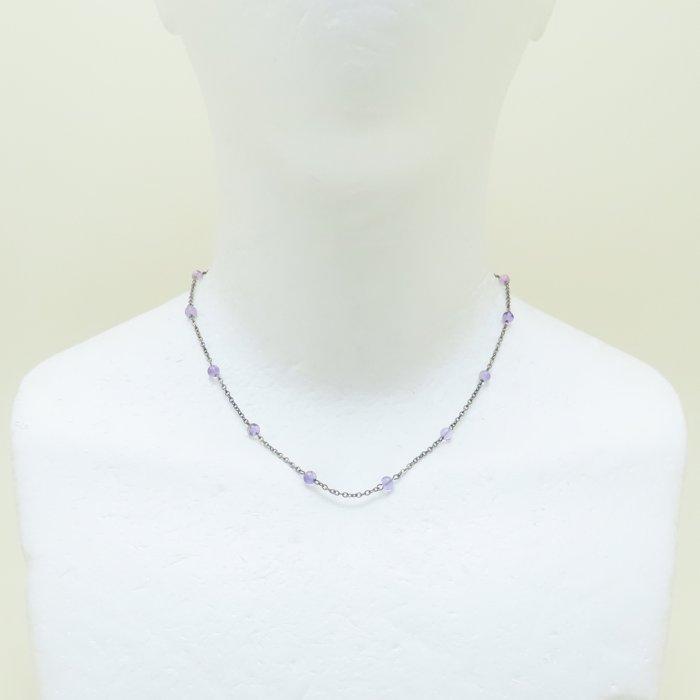 ANNA SUI（アナスイ） ネックレス ガラス シルバーメッキ/293821【中古 