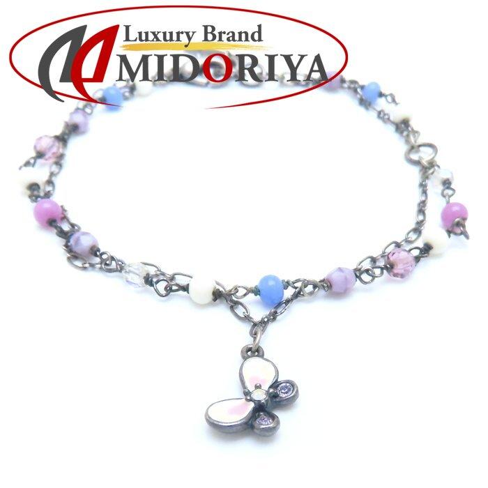 ANNA SUI アナスイ バタフライ ブレスレット ラインストーン 蝶