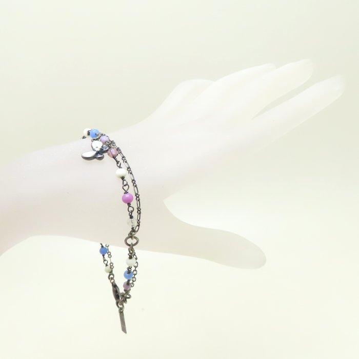 ANNA SUI（アナスイ） バタフライ ブレスレット ラインストーン 蝶 