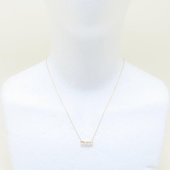 ケ*ン様 田崎真珠謹製純銀メダル タサキ sv1000 記念品 30年 TASAKI（タサキ） 田崎真珠 プチバランスダイヤモンドソロ ネックレス