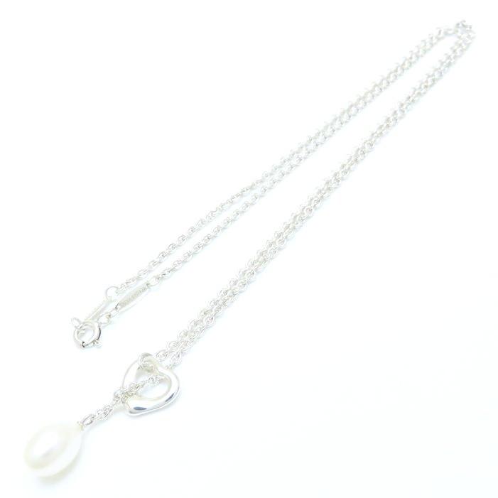 TIFFANY&Co.（ティファニー） オープンハート ラリアット パール
