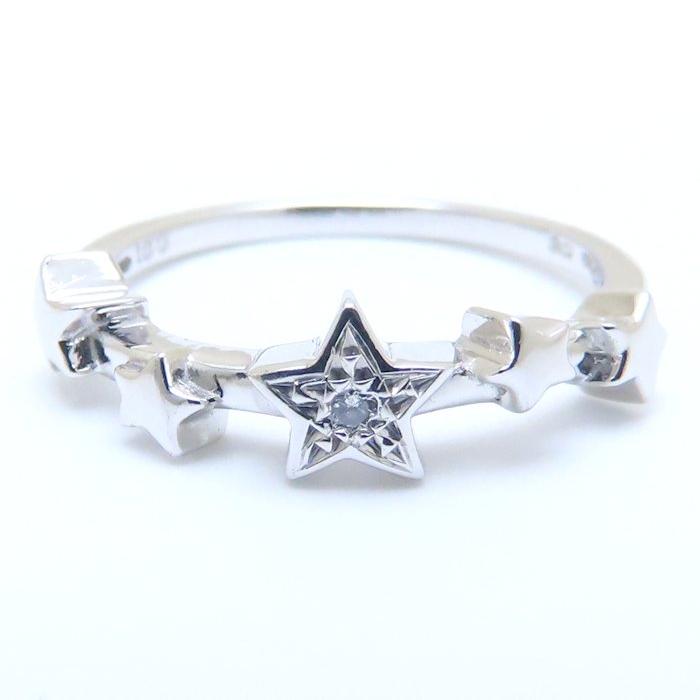 STAR JEWELRY（スタージュエリー） スター リング 指輪 ダイヤモンド 