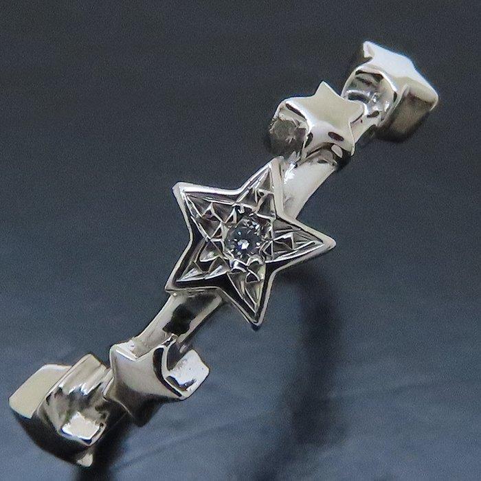 STAR JEWELRY（スタージュエリー） スター リング 指輪 ダイヤモンド 