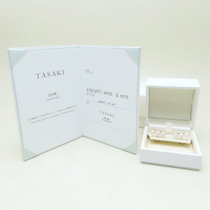 TASAKI（タサキ） 田崎真珠 バランス ネオ ピアス あこや真珠6.5ミリ