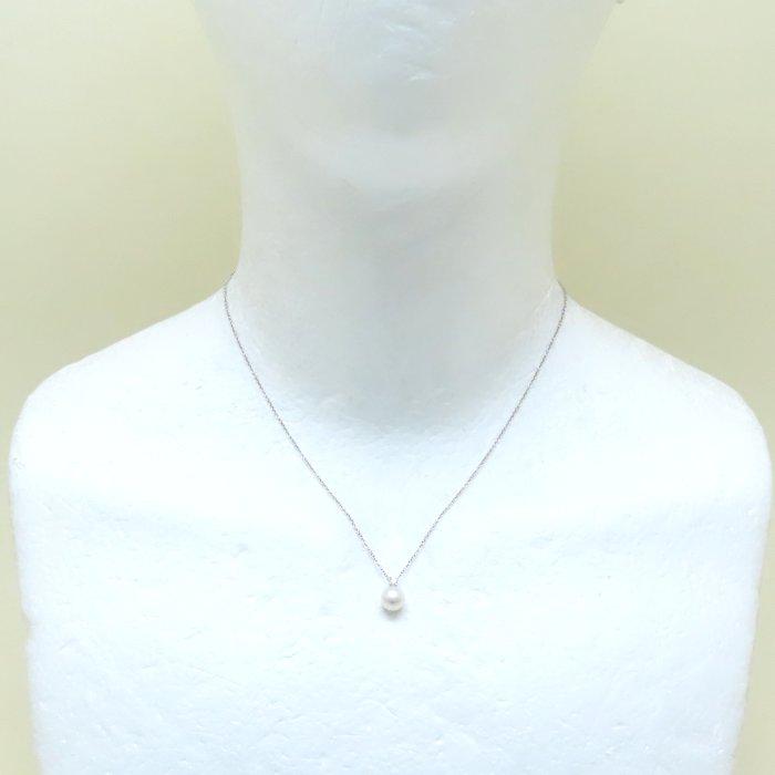 TIFFANY&Co.（ティファニー） シグネチャー パール ネックレス 真珠6.6