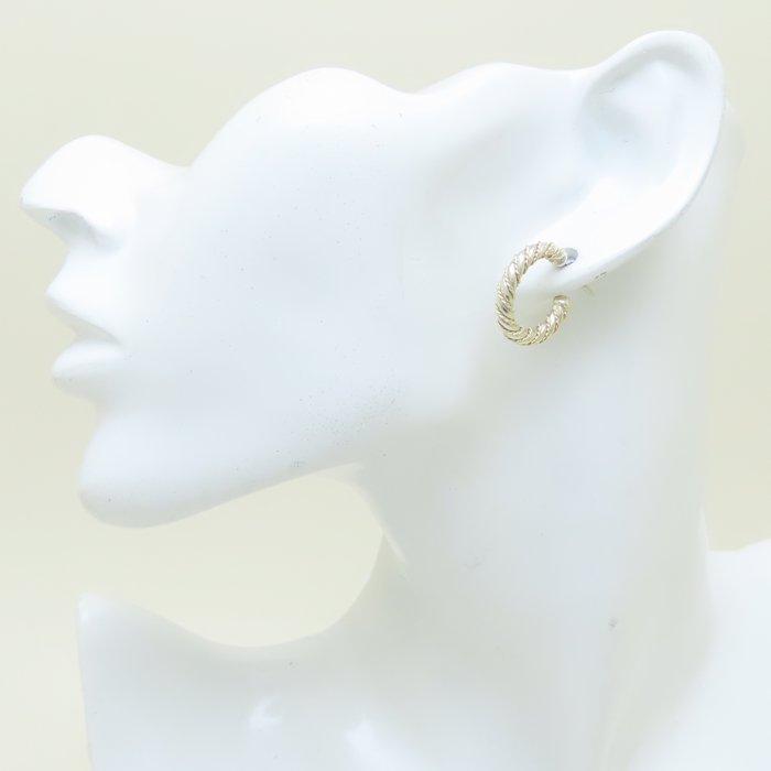 TIFFANY&Co. ティファニー ツイスト フープ ピアス シルバー