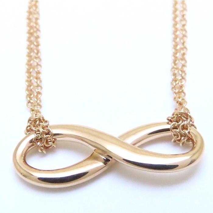 TIFFANY&Co.（ティファニー） インフィニティ ネックレス 750PG ピンク