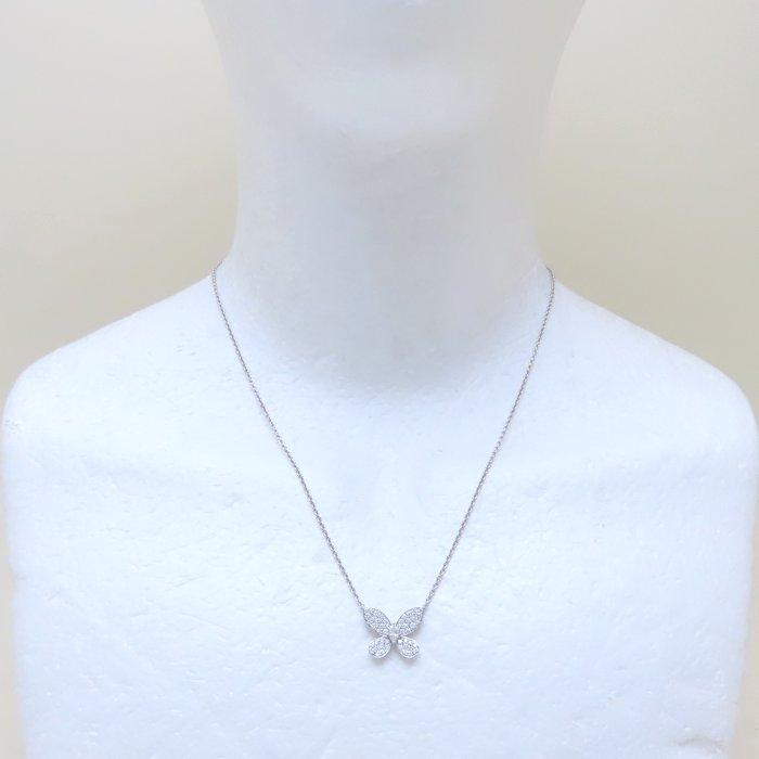 グラフ GRAFF パヴェ バタフライ ダイヤモンド ミニ ネックレス