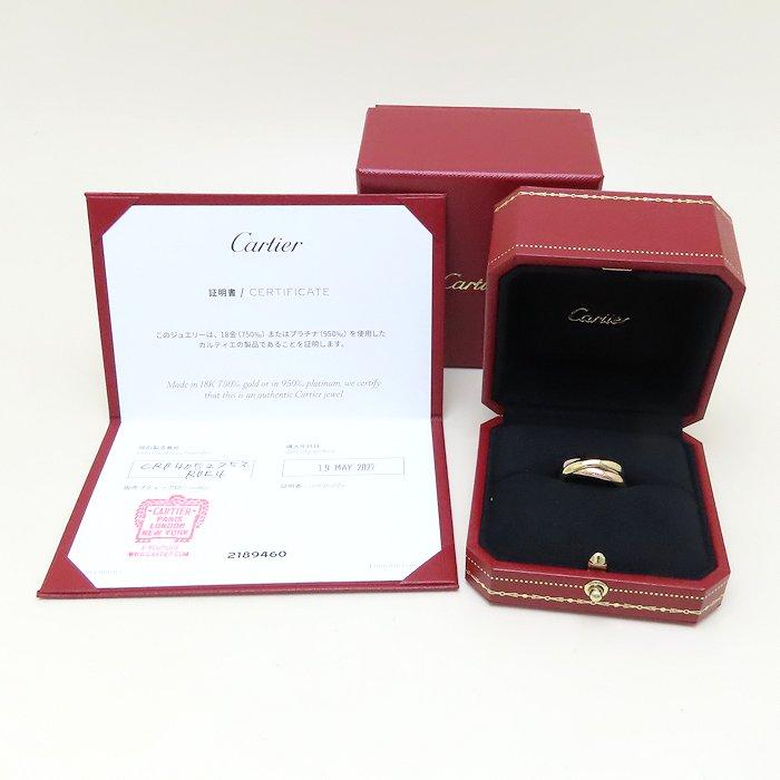 Cartier（カルティエ） トリニティ リング 指輪 #53 12.5号 3連