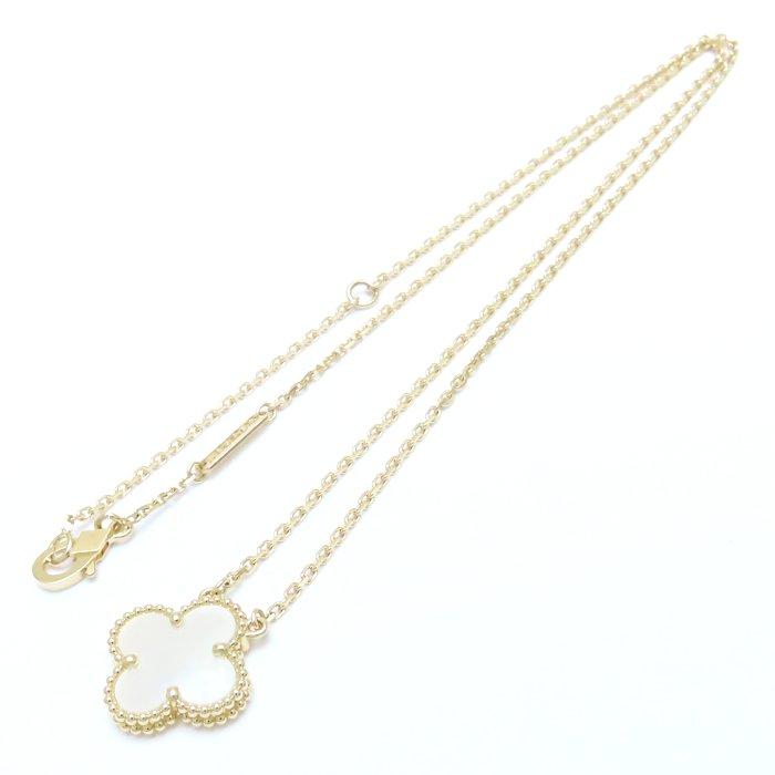 ヴァンクリーフ&アーペル　ヴィンテージアルハンブラ　ネックレス　マザーオブパール Mother of Pearl（マザーオブパール） Van Cleef & Arpels ヴァン