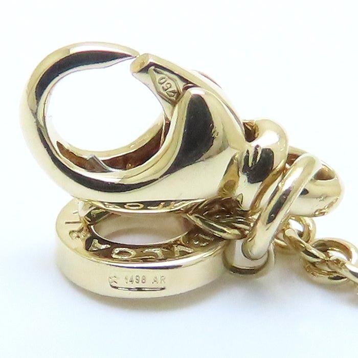 BVLGARI ブルガリ ビーゼロワン ネックレス B.zero1 K18YG イエロー 