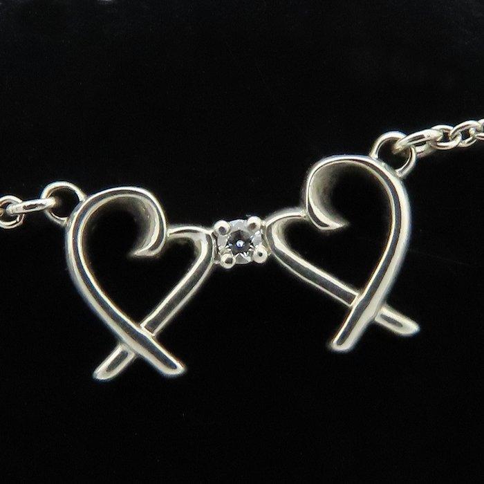 TIFFANY&Co.（ティファニー） ダブルラビングハート ネックレス 1P