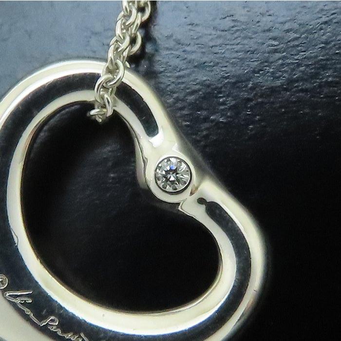TIFFANY&Co.（ティファニー） オープンハート ネックレス 16mm エルサ
