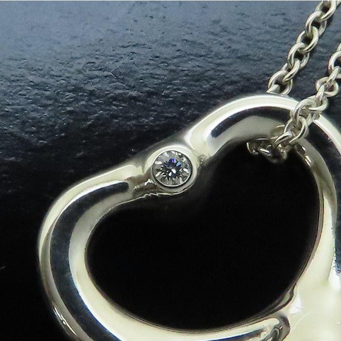 TIFFANY&Co.（ティファニー） オープンハート ネックレス 16mm エルサ
