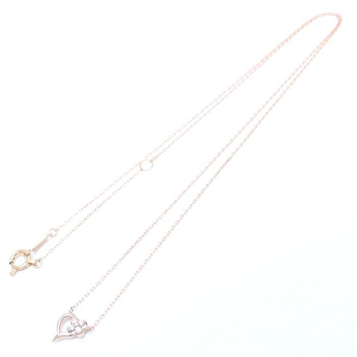 専用 VENDOME AOYAMA ハートダイヤモンドネックレス k18 WG VENDOME AOYAMA Aoyama ヴァンドーム青山 ハート ネックレス