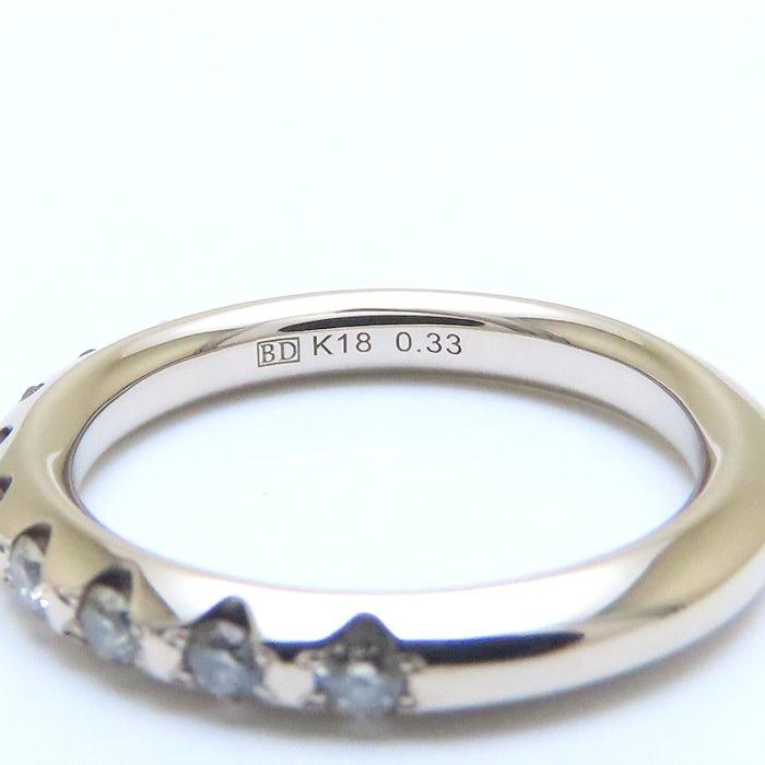 Kashikey カシケイ ライン リング 指輪 ブラウンダイヤモンド0.33ct 11