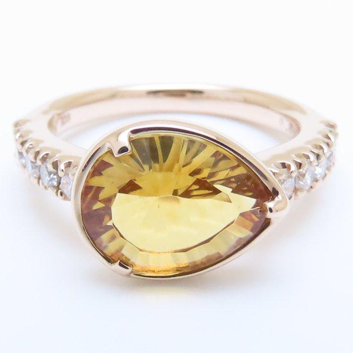 veretta 8va ヴェレッタオッターヴァ コメット リング シトリン