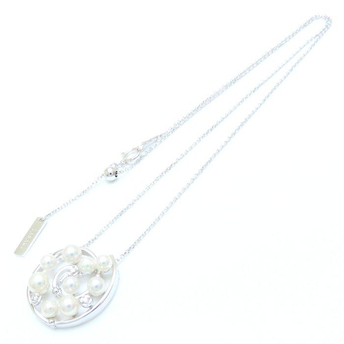 田崎 3Pダイヤ K18WGトリロジー TASAKI TASAKI】タサキ『K18WG 3P