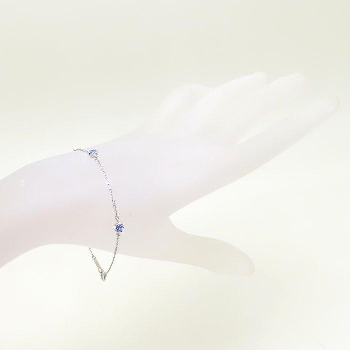 4℃ ヨンドシー ダイヤモンド プラチナブレスレット pt850 【公式通販】