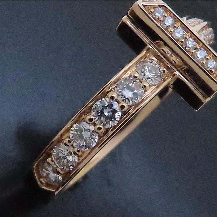 TIFFANY&Co.（ティファニー） Tワン ナロー リング ダイヤモンド0.45ct 