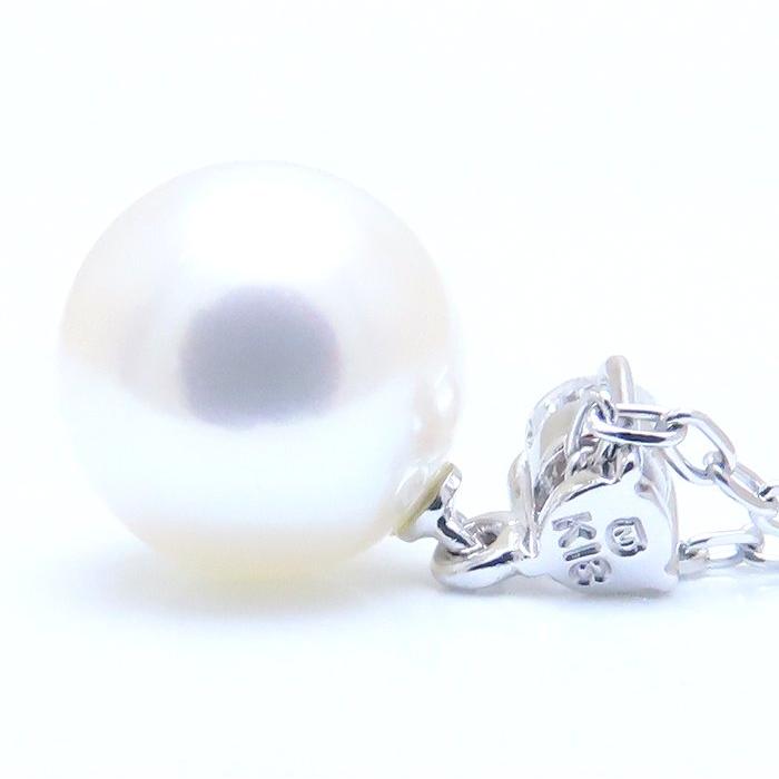 MIKIMOTO（ミキモト） パール ネックレス 真珠8.4ミリ 1Pダイヤモンド