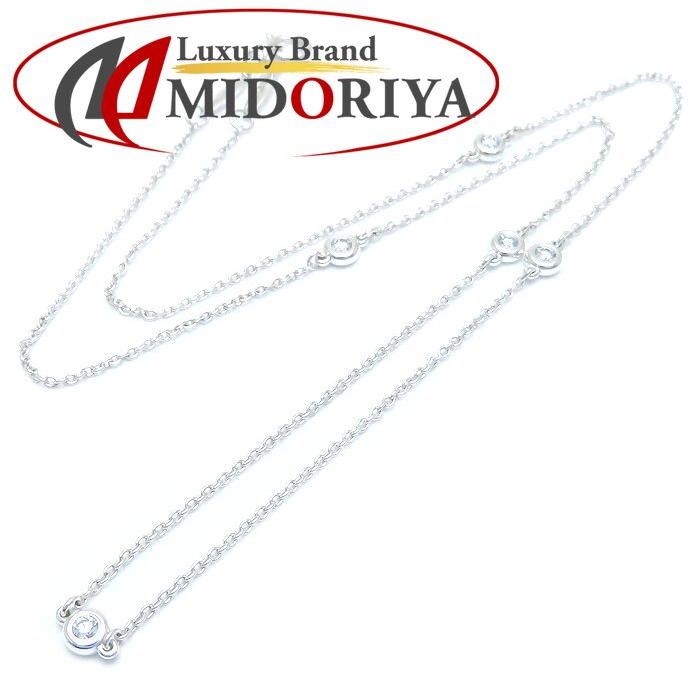 TIFFANY&Co.（ティファニー） バイザヤード ネックレス 5Pダイヤモンド