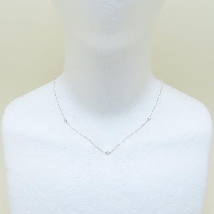 TIFFANY&Co.（ティファニー） バイザヤード ネックレス 5Pダイヤモンド