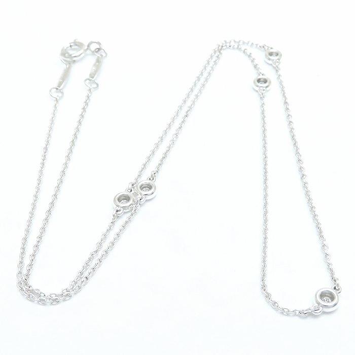 TIFFANY&Co.（ティファニー） バイザヤード ネックレス 5Pダイヤモンド
