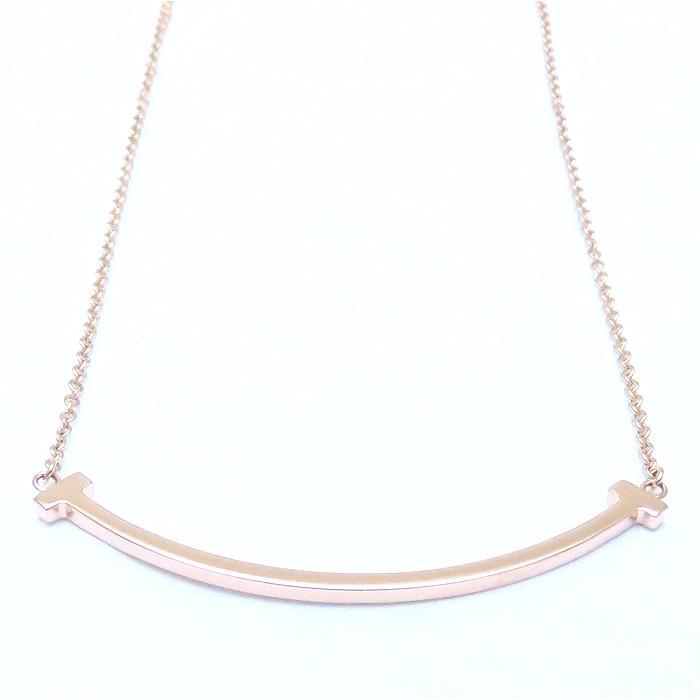 TIFFANY&Co.（ティファニー） Tスマイル ネックレス スモール 750PG
