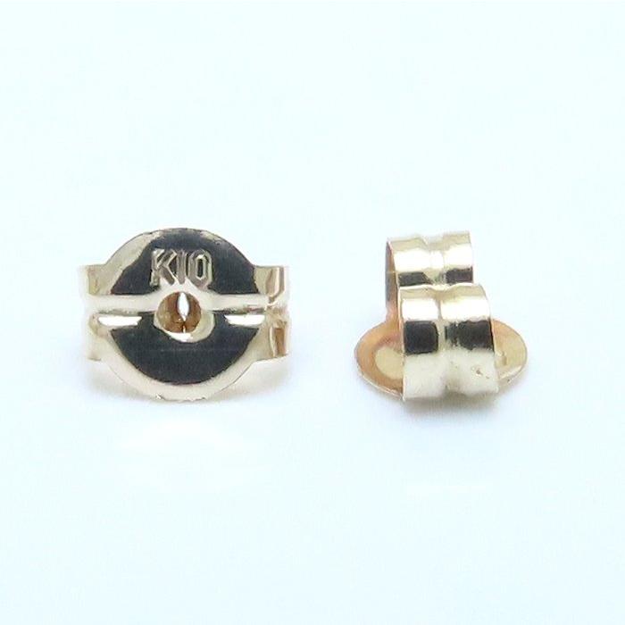 agete（アガット） ダイヤモンド ピアス 花モチーフ 10151112009 K10YG