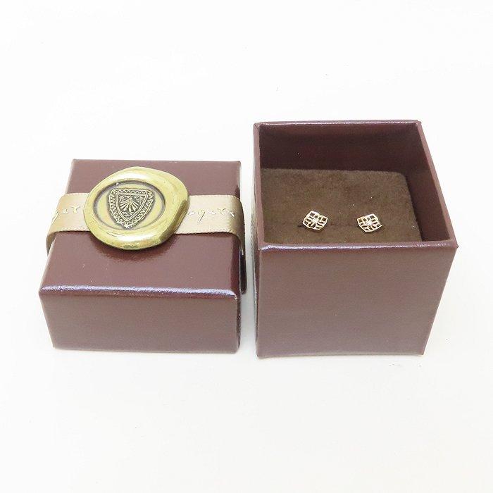 agete（アガット） ダイヤモンド ピアス 花モチーフ 10151112009 K10YG