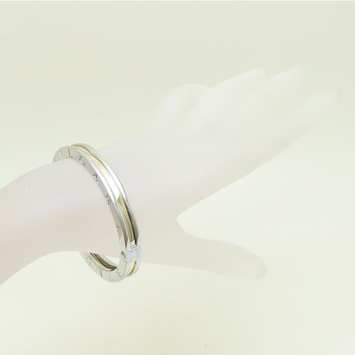 BVLGARI（ブルガリ） ビーゼロワン M バングル B.zero1 ステンレス