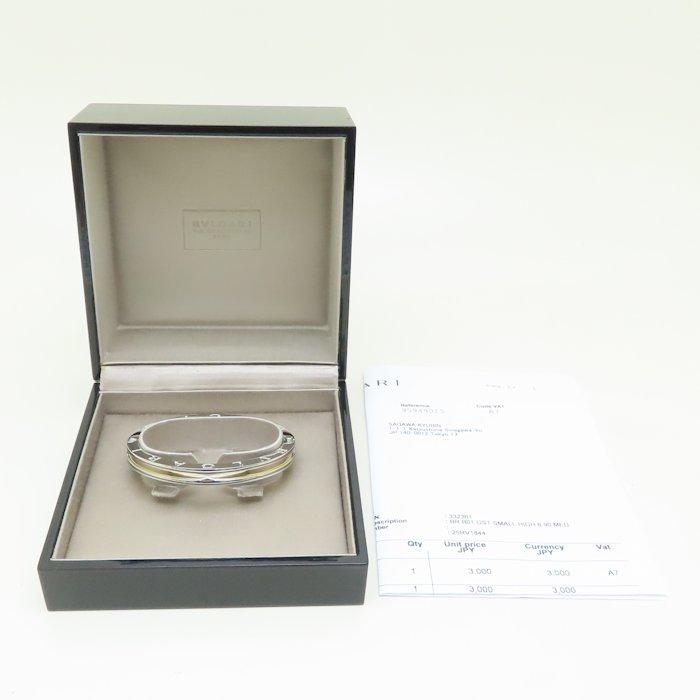 BVLGARI ターコイズ バングル BVLGARI（ブルガリ） ビーゼロワン M バングル B.zero1 ステンレス