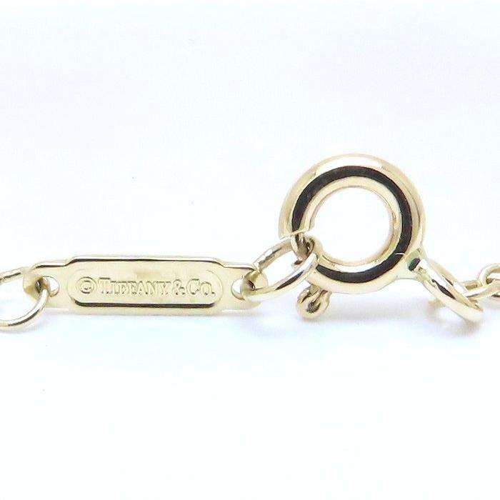 TIFFANY&Co. ティファニー T TWO ダブルチェーン ブレスレット K18YG