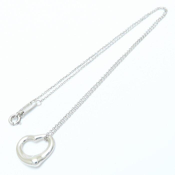 TIFFANY&Co. ティファニー オープンハート ネックレス 16mm