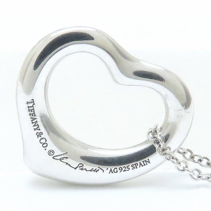 TIFFANY&Co. ティファニー オープンハート ネックレス 16mm