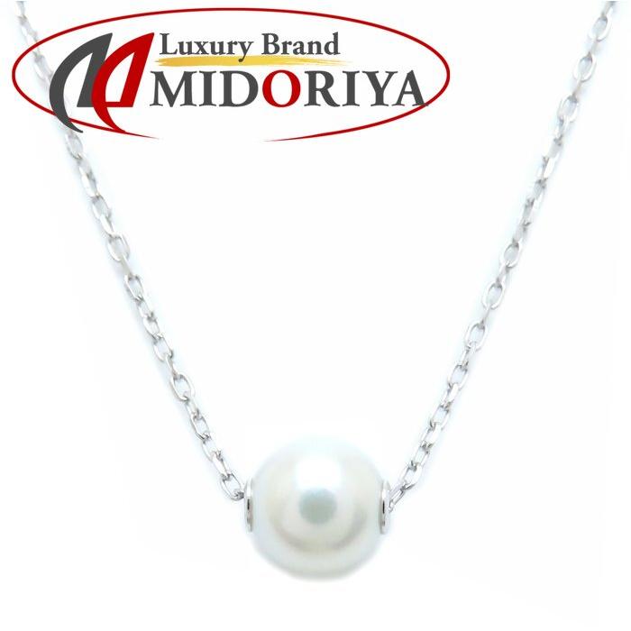MIKIMOTO（ミキモト） パール ネックレス 真珠7.3ミリ K18WG ホワイト
