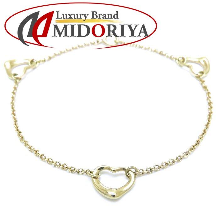 TIFFANY&Co.（ティファニー） オープンハート ブレスレット 3P K18YG