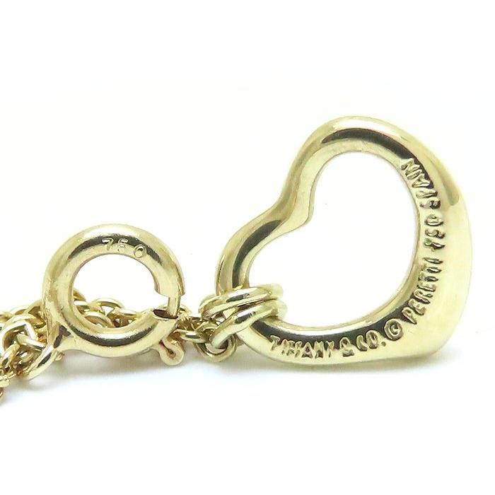 TIFFANY&Co.（ティファニー） オープンハート ブレスレット 3P K18YG