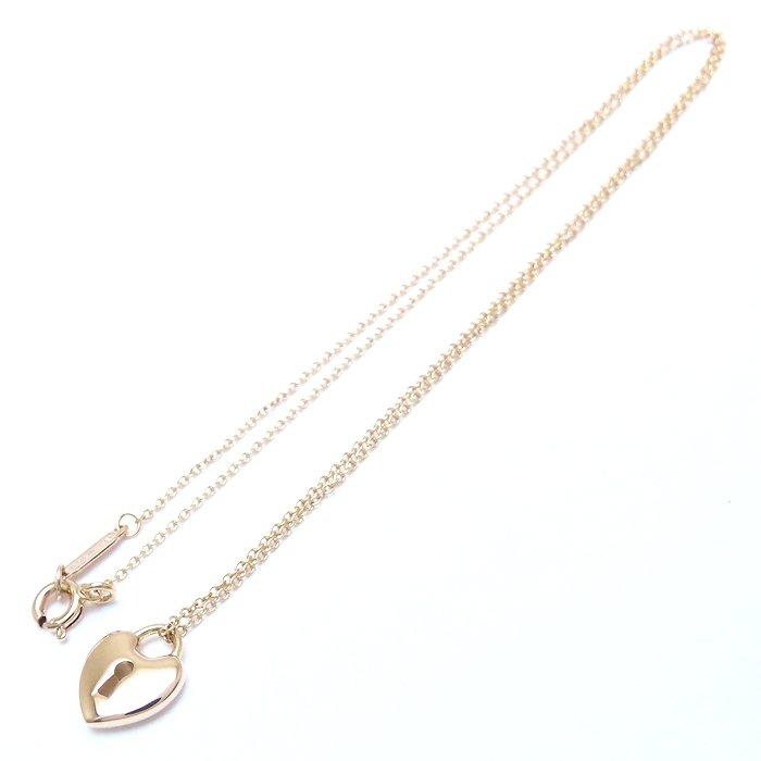 TIFFANY&Co.（ティファニー） ハートロック ネックレス 750PG ピンク