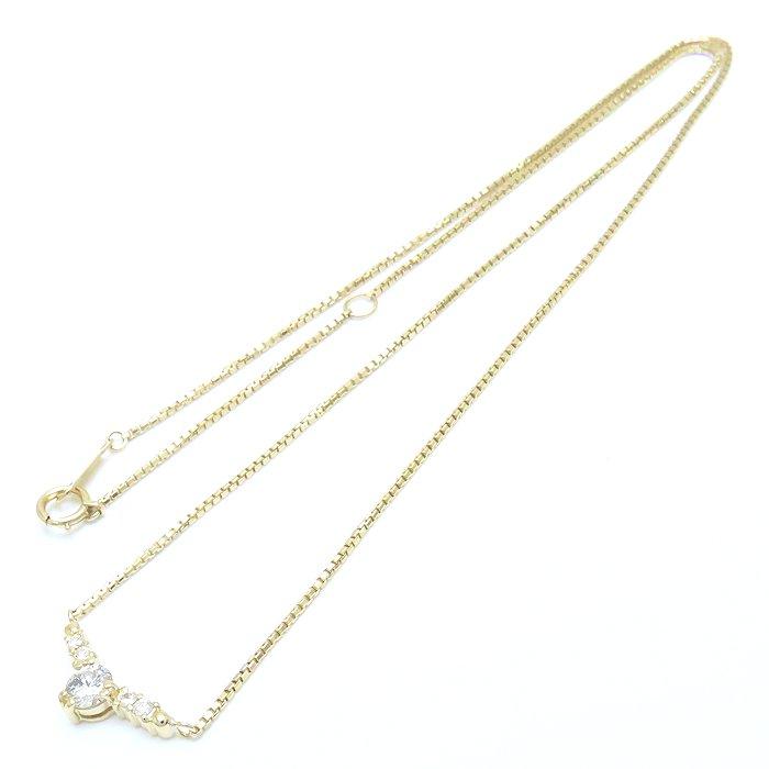 LA SOMA ラソウマ ダイヤモンド ネックレス ダイヤモンド0.41ct K18YG イエローゴールド レディース/294418【中古】_2