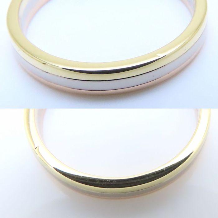 カルティエ ウェディングリング ゴールド 3.5㎜ Cartier（カルティエ） ヴァンドーム ルイ ウェディング リング 3.5mm