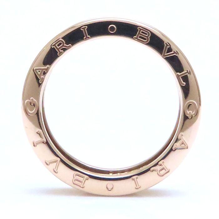 BVLGARI ブルガリ ビーゼロワン リング 指輪 XS 1バンド #58 17.5号 K18PG ピンクゴールド メンズ/294447【中古】【BJ】 BVLGARI（ブルガリ） ビーゼロワン リング 指輪 XS 1バンド #58 17.5号