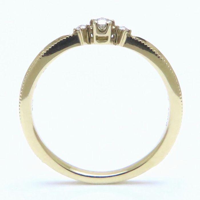 festaria フェスタリア ダイヤモンド リング Wish upon a star ダイヤモンド0.054ct/0.01ct 13号 K18YG レディース/294455【中古】の画像