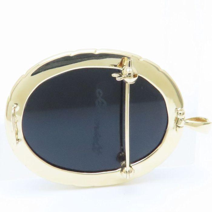 TASAKI（タサキ） 田崎真珠 ゲルハルドシュミット カメオ ブローチ 兼